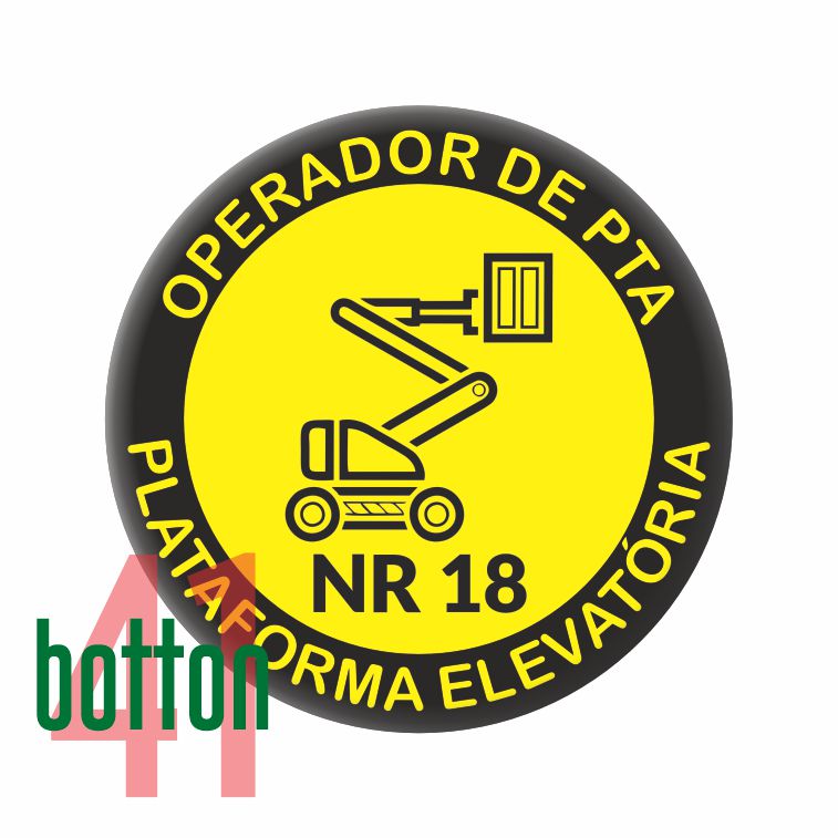 Botton NR18 - Op. Plataforma Elevatória